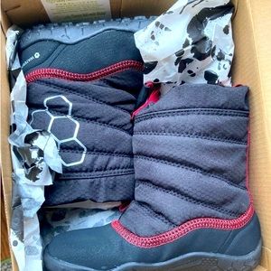 Vivobarefoot Toddler Lumi winter boot EU size 24T, US size 8.